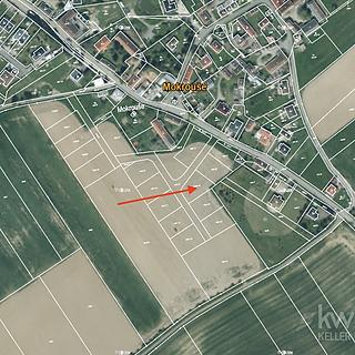 Prodej stavební parcely 885 m&sup2; Mokrouše