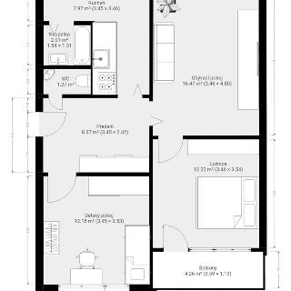 Prodej bytu 3+1 62 m² Plzeň, Lesní