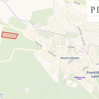 Prodej zemědělské půdy 19 472 m² Františkovy Lázně