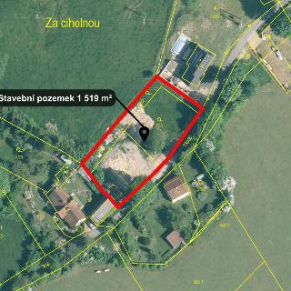 Prodej stavební parcely 1 519 m² Milíkov, 