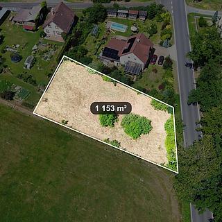 Prodej stavební parcely 1153 m&sup2; Bor