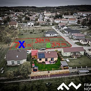 Prodej stavební parcely 579 m&sup2; Bohutice