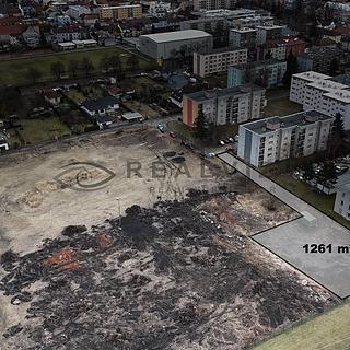 Prodej komerčního pozemku 1261 m&sup2; České Budějovice