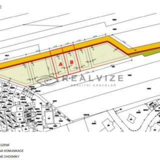 Prodej stavební parcely 655 m&sup2; Dolní Třebonín