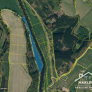 Prodej louky 9512 m&sup2; Kožlí