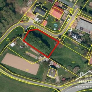 Prodej stavební parcely 951 m² Kynice