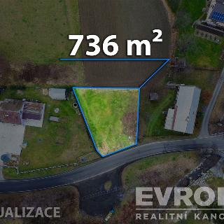 Prodej stavební parcely 736 m² Stará Červená Voda