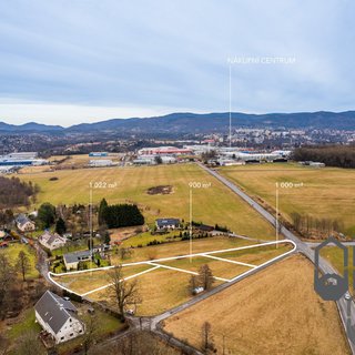 Prodej stavební parcely 900 m² Liberec