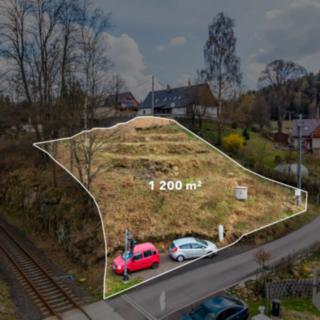 Prodej stavební parcely 1 200 m² Liberec, Za Tratí