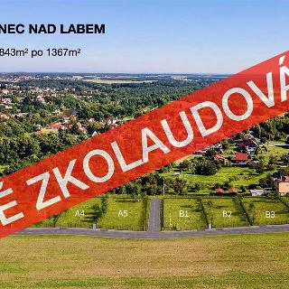 Prodej stavební parcely 878 m² Týnec nad Labem