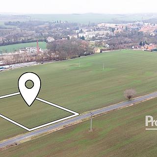 Prodej stavební parcely 3444 m&sup2; Zlonice
