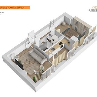 Prodej bytu 2+1 56 m&sup2; Děčín