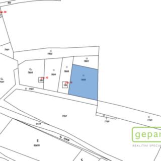 Prodej stavební parcely 798 m² Štětí