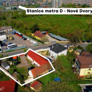 Prodej stavební parcely 776 m² Praha Krč, Jalodvorská