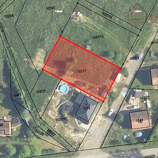 Prodej stavební parcely 970 m&sup2; Dolní Bousov