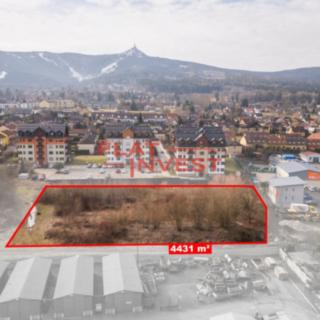 Prodej stavební parcely 4 431 m² Liberec, Tálínská