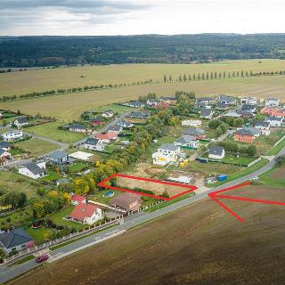 Prodej stavební parcely 1133 m² Křenice