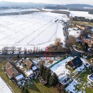 Prodej stavební parcely 678 m² Lanžov, 