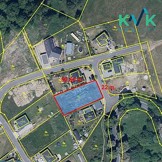 Prodej stavební parcely 1088 m&sup2; Kolová