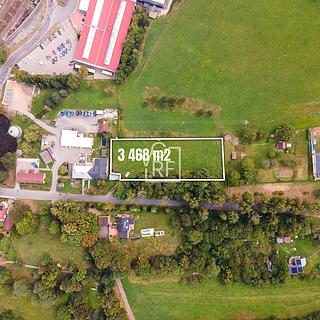 Prodej stavební parcely 3468 m&sup2; Česká Třebová