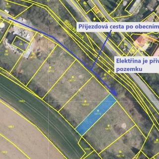 Prodej stavební parcely 494 m² Výrov, 