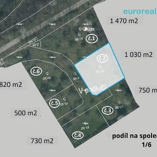 Prodej stavební parcely 1 030 m² Plzeň, 