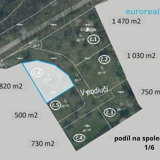 Prodej stavební parcely 820 m² Plzeň, 