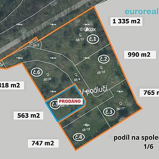 Prodej stavební parcely 4920 m&sup2; Plzeň