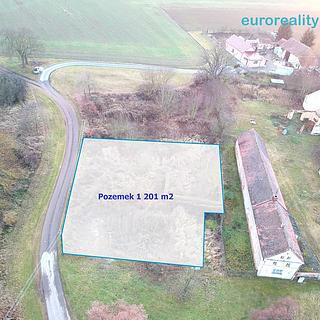 Prodej stavební parcely 1201 m&sup2; Ves Touškov