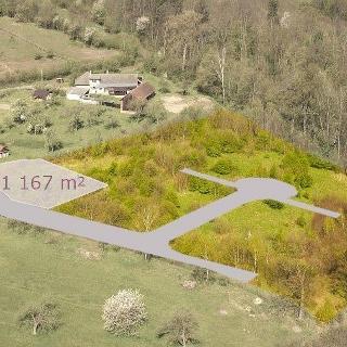 Prodej stavební parcely 1 167 m² Choryně