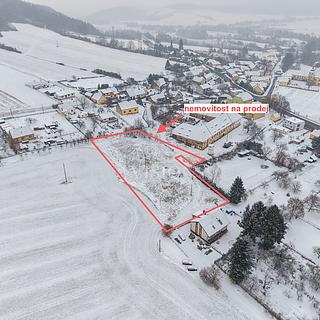 Prodej stavební parcely 4041 m&sup2; Červené Poříčí