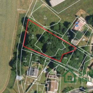 Prodej stavební parcely 1484 m&sup2; Jindřichovice