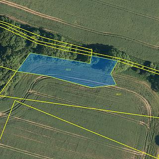 Prodej zemědělské půdy 2111 m&sup2; Jeseník nad Odrou