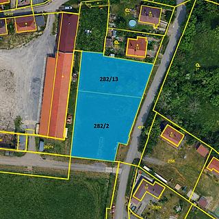 Prodej stavební parcely 2559 m&sup2; Ouběnice