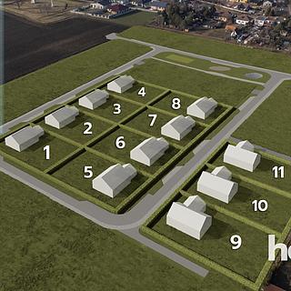 Prodej stavební parcely 809 m&sup2; Božice