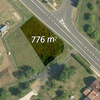 Prodej stavební parcely 776 m&sup2; Bořislav