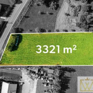 Prodej stavební parcely 3321 m² Chudenín