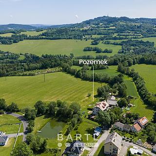 Prodej stavební parcely 880 m&sup2; Vimperk