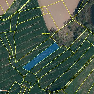 Prodej zemědělské půdy 18722 m&sup2; Křižanov