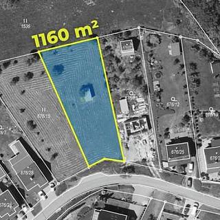 Prodej stavební parcely 1160 m&sup2; Stará Ves