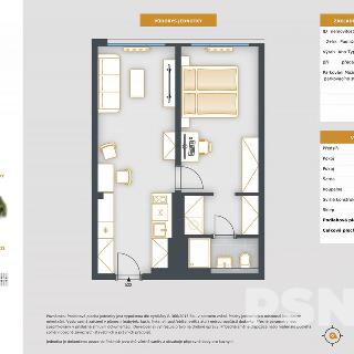 Prodej bytu 2+kk 48 m² Praha