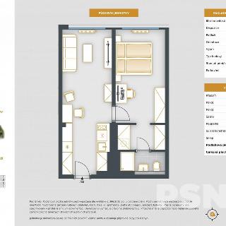 Prodej bytu 2+kk 48 m² Praha