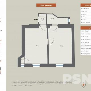 Prodej bytu 2+kk 42 m² Praha, Sinkulova