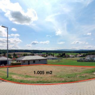 Prodej stavební parcely 1 005 m² Litvínovice Mokré, Horní