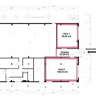 Pronájem skladu 189 m&sup2; Praha