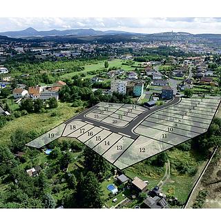 Prodej stavební parcely 424 m² Teplice Trnovany
