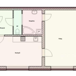 Pronájem bytu 2+kk 51 m² Praha Žižkov, Jeseniova