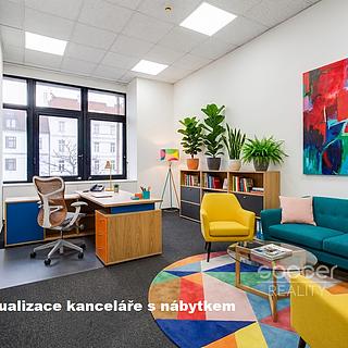 Pronájem kanceláře 21 m² Praha Libeň, Sokolovská