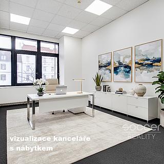 Pronájem kanceláře 21 m² Praha Libeň, Sokolovská