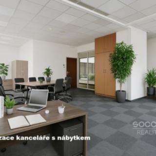 Pronájem kanceláře 66 m² Praha Libeň, Sokolovská